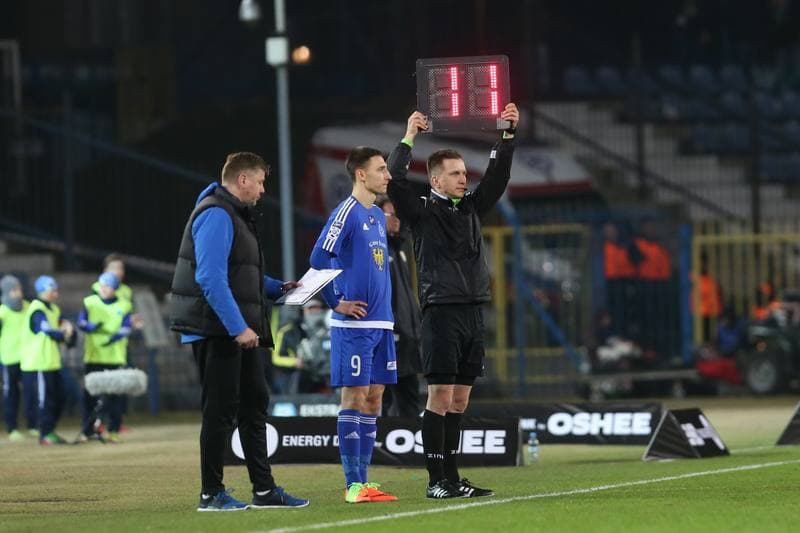 Football. Lotto Ekstraklasa. Ruch Chorzow - Slask Wroclaw. 27.02.2017
