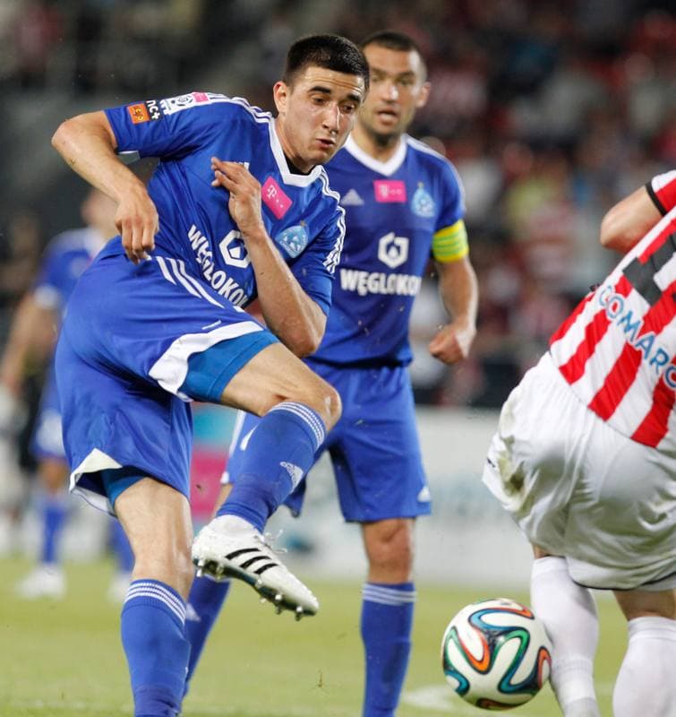 Football. T-Mobile Ekstraklasa. Cracovia Krakow - Ruch Chorzow. 02.06.2015