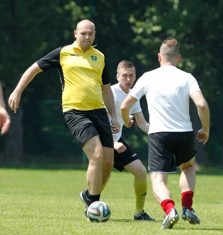 Football. GKS Katowice. Press Conference. 07.06.2015