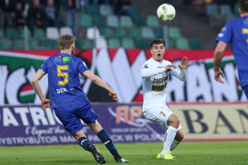 Football. Nice I Liga. Zaglebie Sosnowiec - Stomil Olsztyn. 04.03.2017
