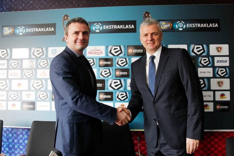 Football. Piast Gliwice. Press Conference. 02.03.2017