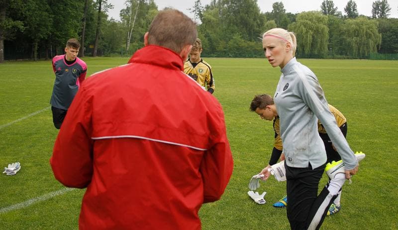 Football. GKS Katowice. Training. 15.06.2015