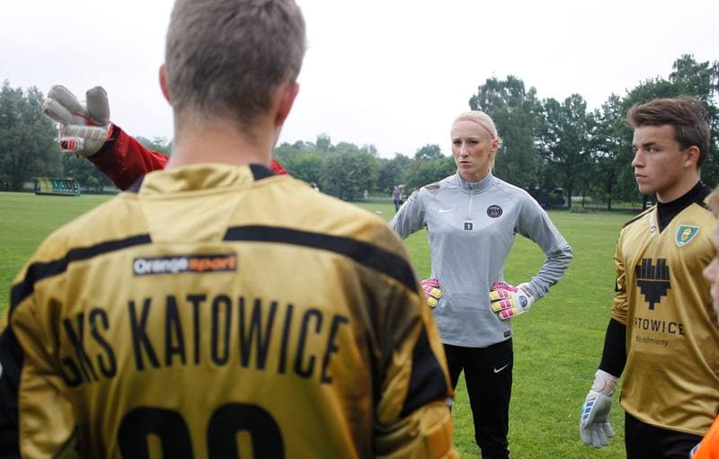 Football. GKS Katowice. Training. 15.06.2015