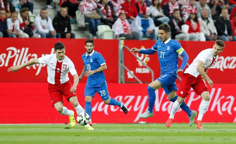 Football. International Friendly. Poland - Greece. 16.06.2015