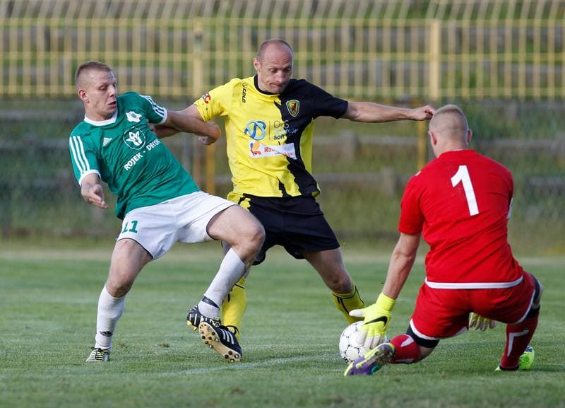 Football. Playoff for III Liga. Ruch Radzionkow - LKS Belk. 21.06.2015