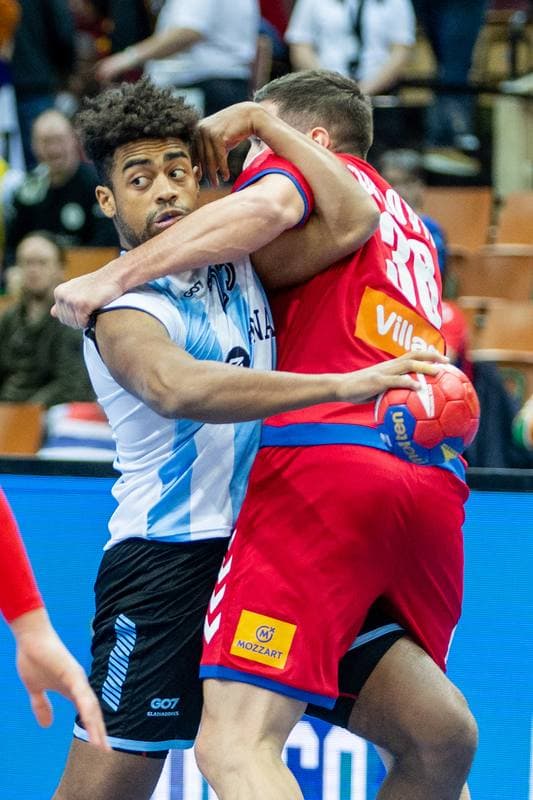 Handball. IHF World Men's Championship. Serbia - Argentina. 21.01.2023