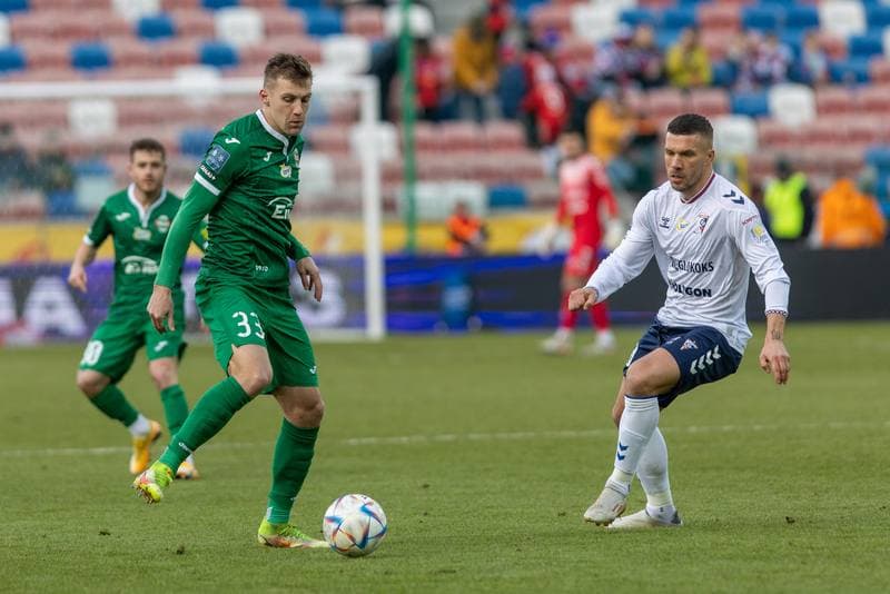 Football. PKO BP Ekstraklasa. Gornik Zabrze - Radomiak Radom. 12.02.2023