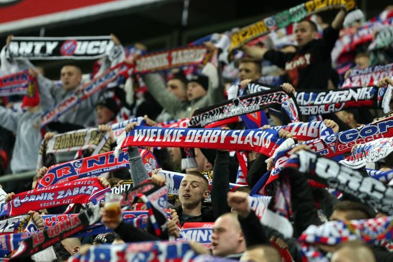 Football. Nice I Liga. Gornik Zabrze - Sandecja Nowy Sacz. 17.03.2017