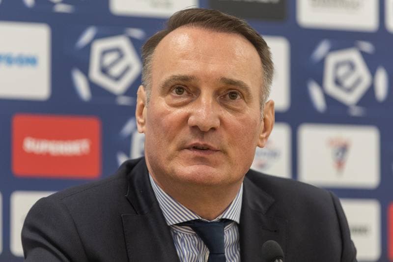 Football. Gornik Zabrze. Press Conference. 17.02.2023