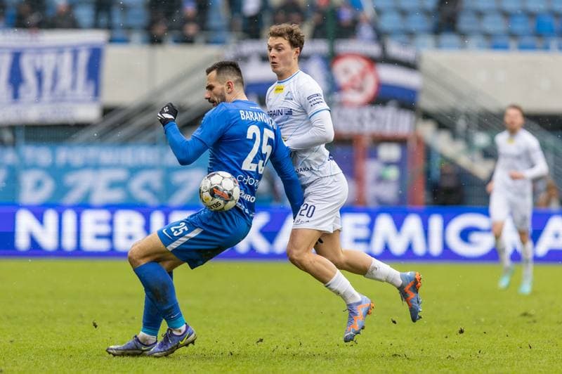 Football. Fortuna I Liga. Ruch Chorzow - Stal Rzeszow. 26.02.2023