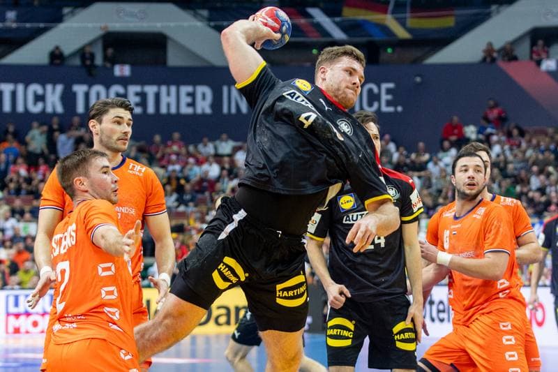 Handball. IHF World Men's Championship. Netherlands - Germany. 21.01.2023