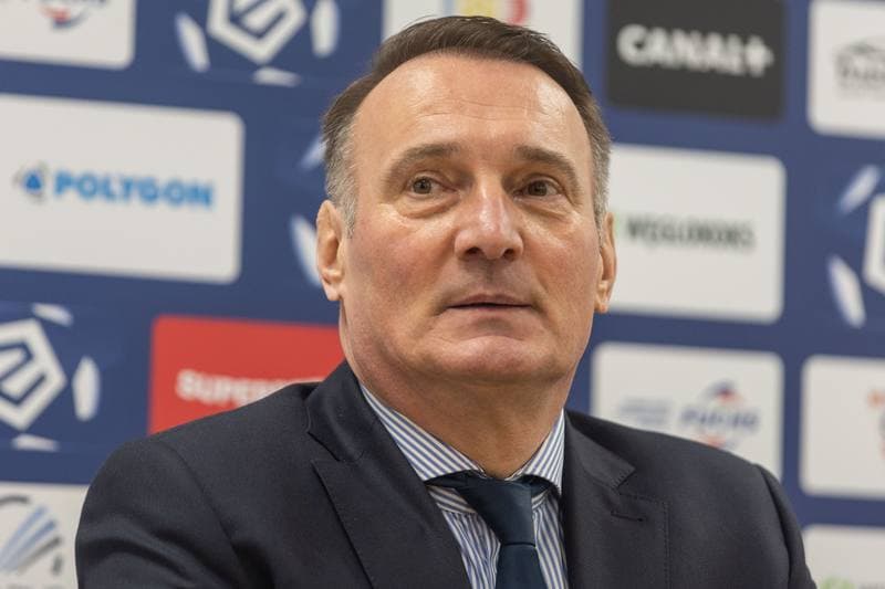 Football. Gornik Zabrze. Press Conference. 17.02.2023