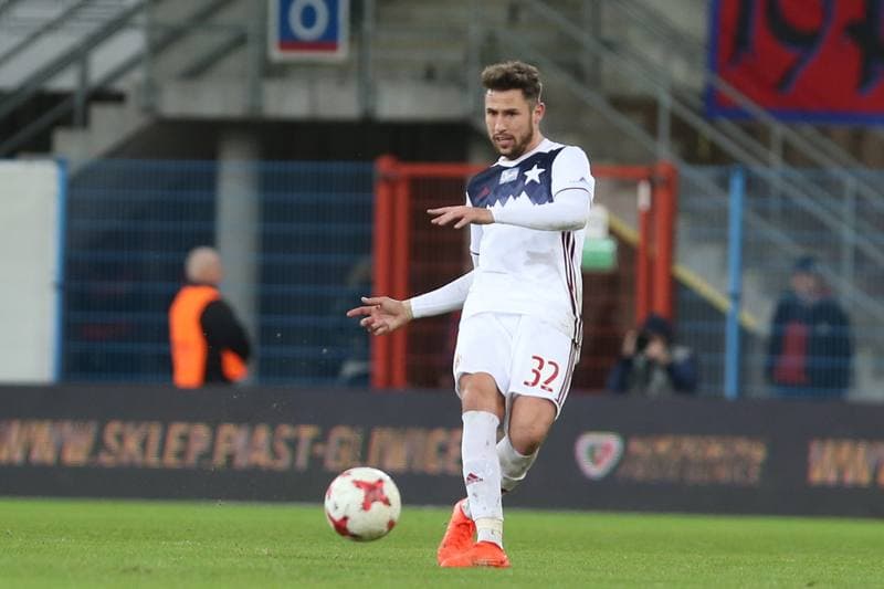Football. Lotto Ekstraklasa. Piast Gliwice - Wisla Krakow. 04.03.2017