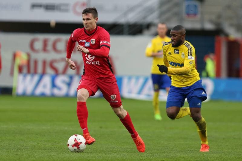 Football. Lotto Ekstraklasa. Piast Gliwice - Arka Gdynia. 18.03.2017