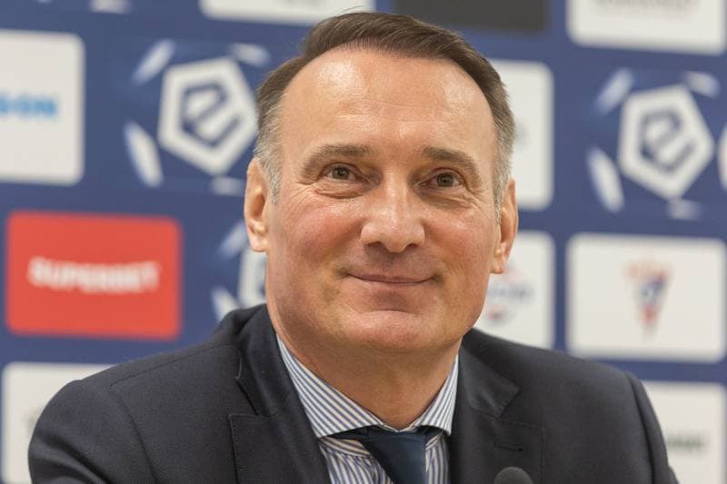 Football. Gornik Zabrze. Press Conference. 17.02.2023