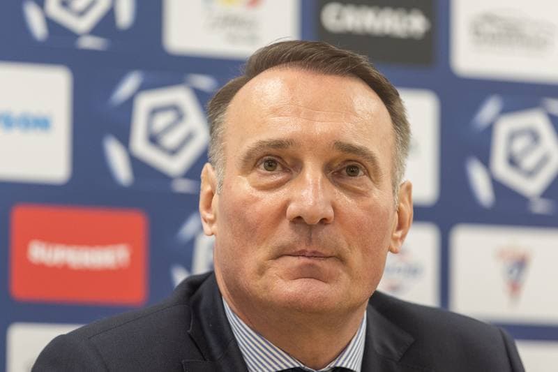 Football. Gornik Zabrze. Press Conference. 17.02.2023