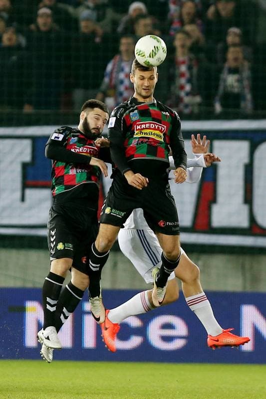 Football. Nice I Liga. Gornik Zabrze - GKS Tychy. 03.03.2017