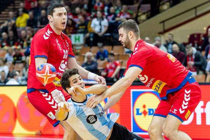 Handball. IHF World Men's Championship. Serbia - Argentina. 21.01.2023