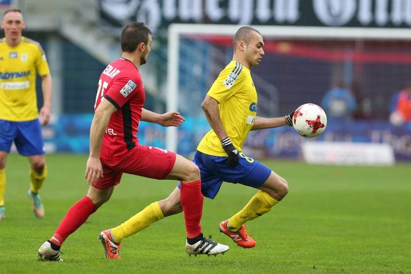Football. Lotto Ekstraklasa. Piast Gliwice - Arka Gdynia. 18.03.2017