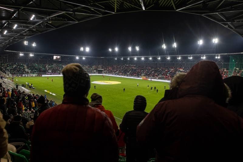 Football. Fortuna I Liga. Zaglebie Sosnowiec - GKS Katowice. 25.02.2023