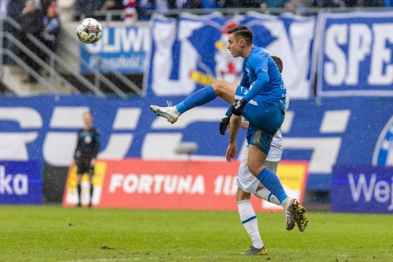 Football. Fortuna I Liga. Ruch Chorzow - Stal Rzeszow. 26.02.2023