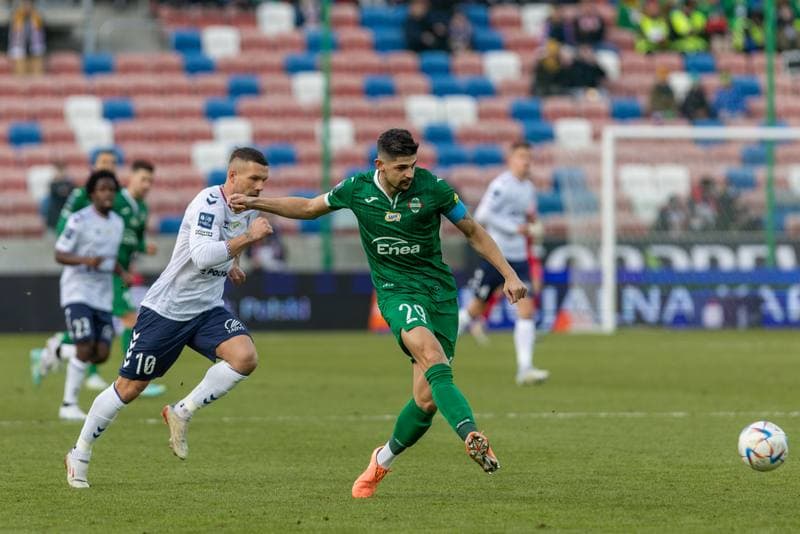 Football. PKO BP Ekstraklasa. Gornik Zabrze - Radomiak Radom. 12.02.2023