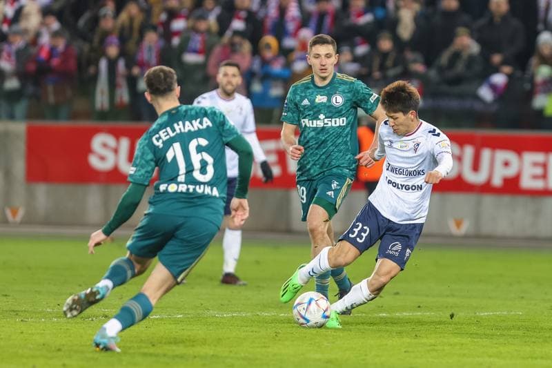 Football. PKO BP Ekstraklasa. Gornik Zabrze - Legia Warsaw. 04.03.2023