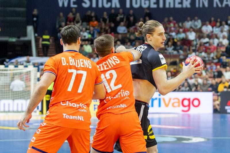 Handball. IHF World Men's Championship. Netherlands - Germany. 21.01.2023