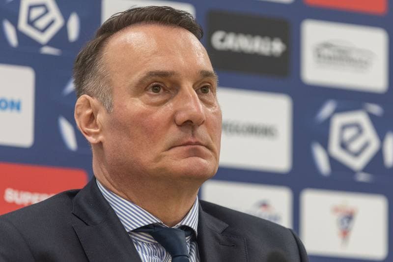 Football. Gornik Zabrze. Press Conference. 17.02.2023