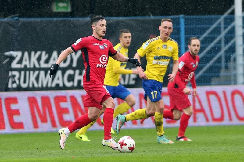 Football. Lotto Ekstraklasa. Piast Gliwice - Arka Gdynia. 18.03.2017