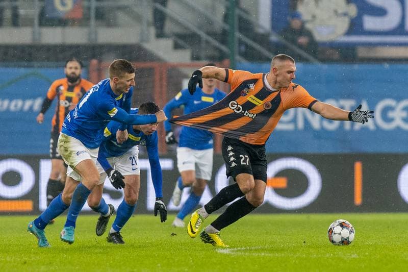 Football. Fortuna I Liga. Ruch Chorzow - Chrobry Glogow. 11.02.2023