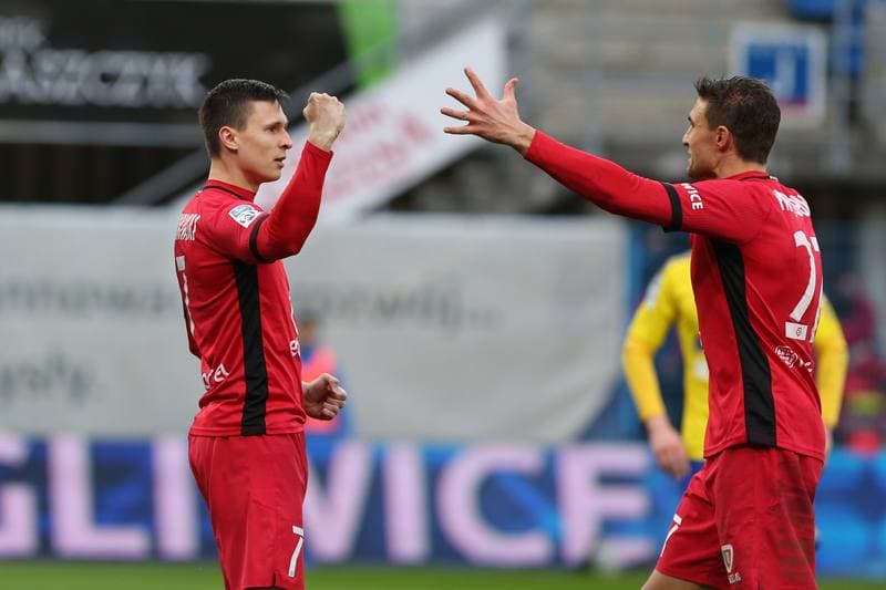 Football. Lotto Ekstraklasa. Piast Gliwice - Arka Gdynia. 18.03.2017