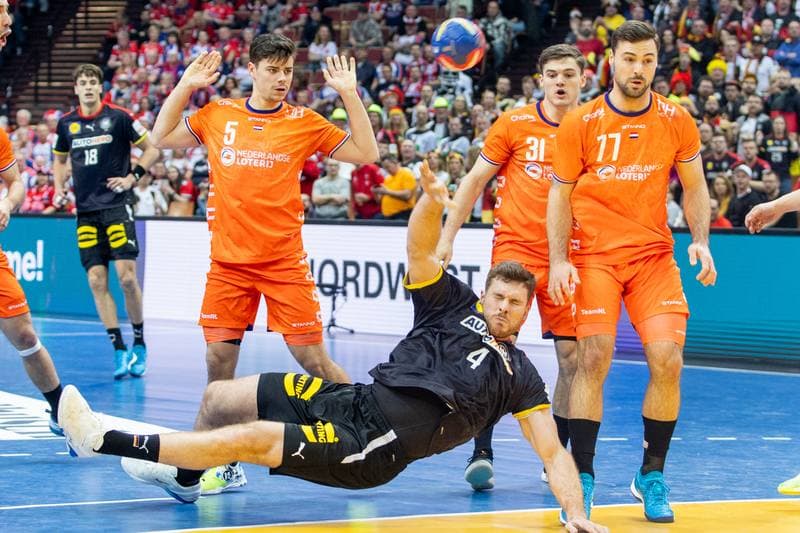 Handball. IHF World Men's Championship. Netherlands - Germany. 21.01.2023