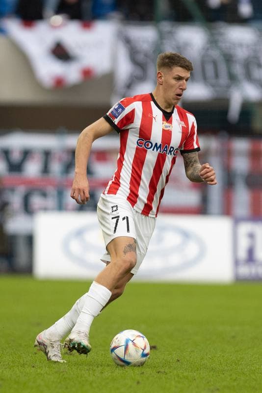 Football. PKO BP Ekstraklasa. Piast Gliwice - Cracovia Krakow. 25.02.2023