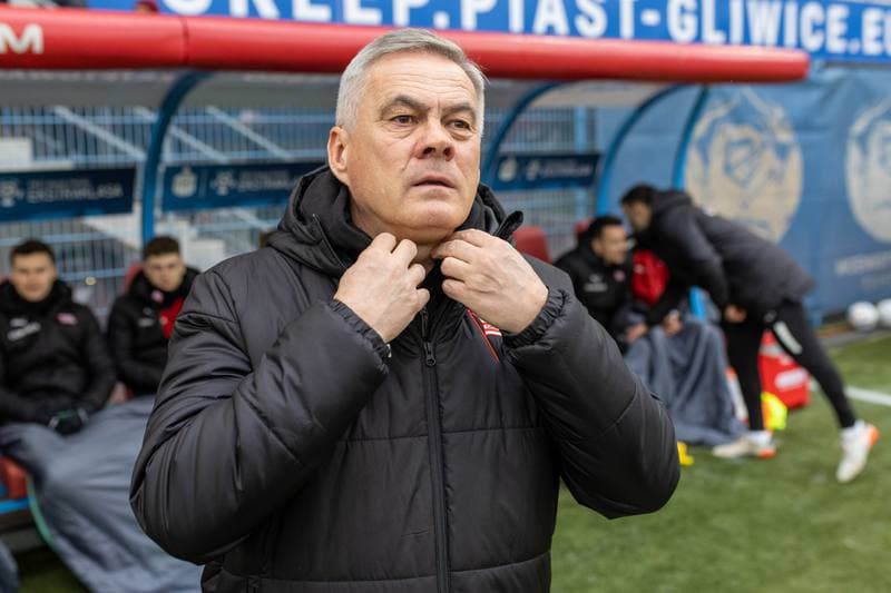 Football. PKO BP Ekstraklasa. Piast Gliwice - Cracovia Krakow. 25.02.2023