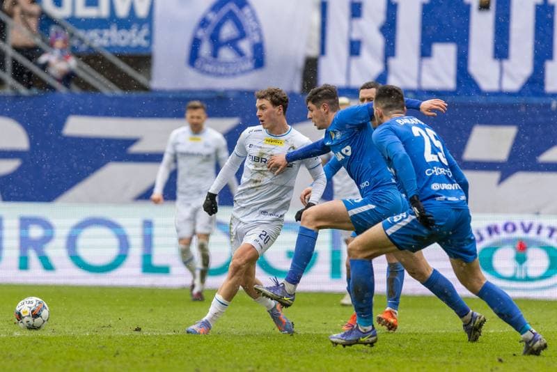 Football. Fortuna I Liga. Ruch Chorzow - Stal Rzeszow. 26.02.2023