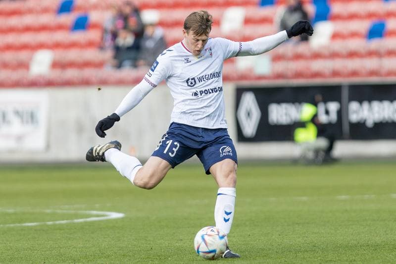 Football. PKO BP Ekstraklasa. Gornik Zabrze - Radomiak Radom. 12.02.2023