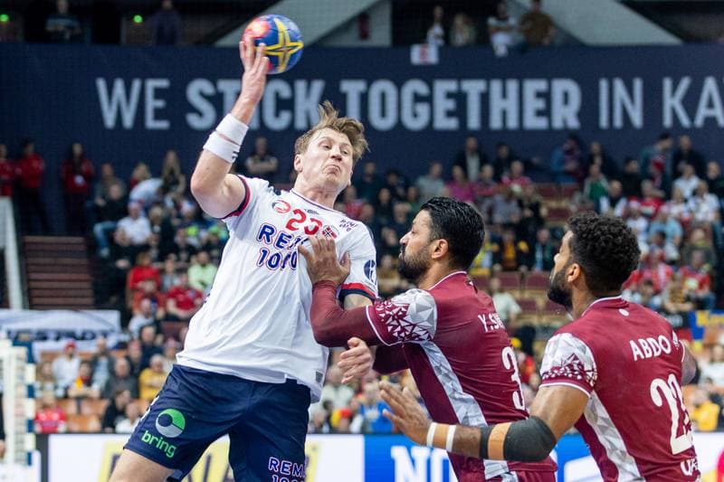 Handball. IHF World Men's Championship. Qatar - Norway. 21.01.2023