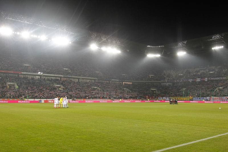 Football. Nice I Liga. Gornik Zabrze - GKS Tychy. 03.03.2017