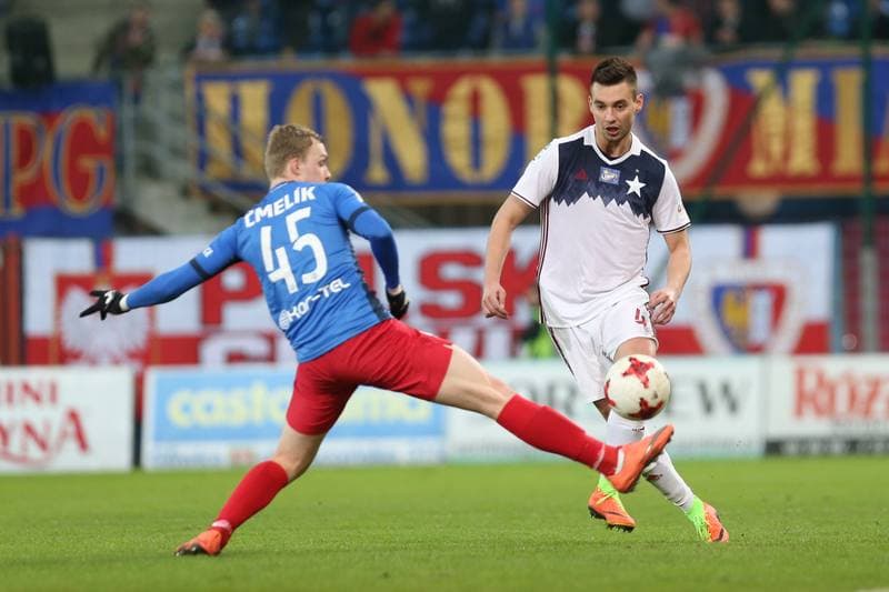Football. Lotto Ekstraklasa. Piast Gliwice - Wisla Krakow. 04.03.2017