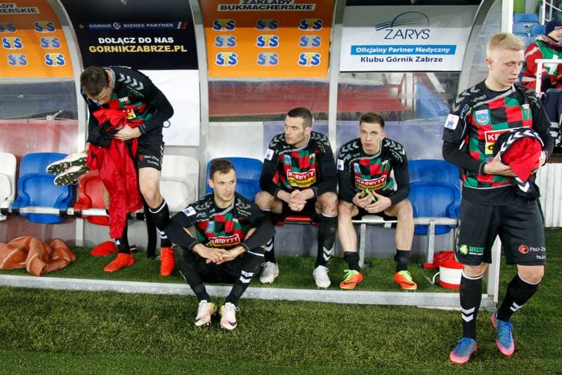 Football. Nice I Liga. Gornik Zabrze - GKS Tychy. 03.03.2017