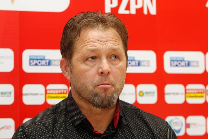 Football. GKS Tychy. Press Conference. 28.02.2017