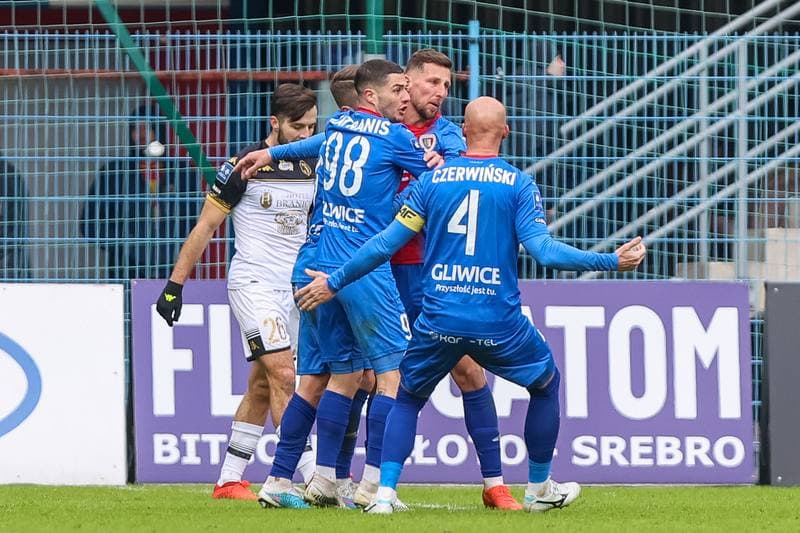 Football. PKO BP Ekstraklasa. Piast Gliwice - Jagiellonia Bialystok. 29.01.2023