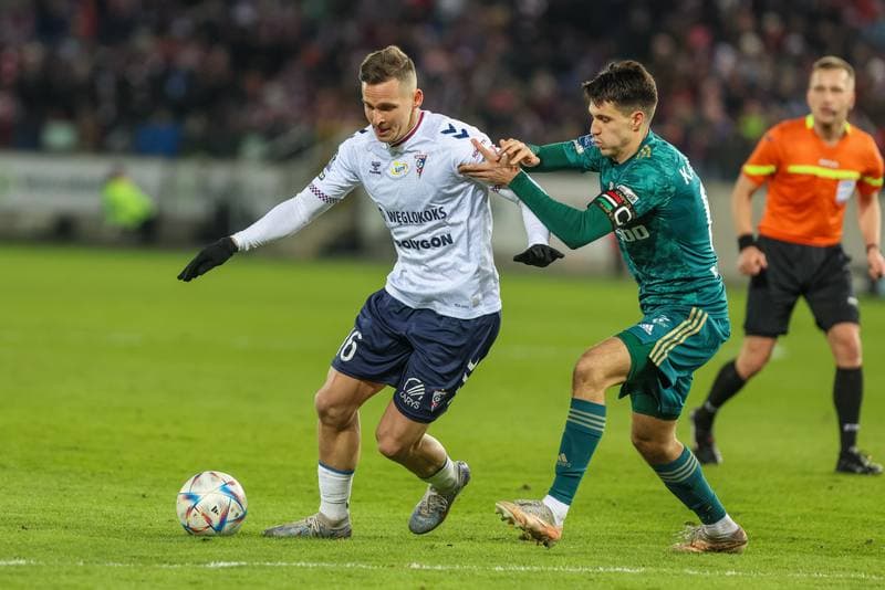 Football. PKO BP Ekstraklasa. Gornik Zabrze - Legia Warsaw. 04.03.2023