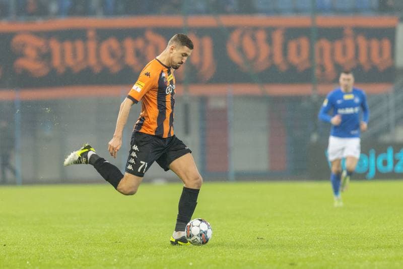 Football. Fortuna I Liga. Ruch Chorzow - Chrobry Glogow. 11.02.2023