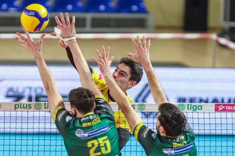 Volleyball. PlusLiga. GKS Katowice - Aluron CMC Warta Zawiercie. 28.01.2023