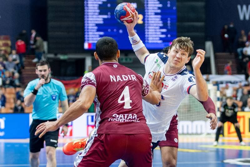Handball. IHF World Men's Championship. Qatar - Norway. 21.01.2023