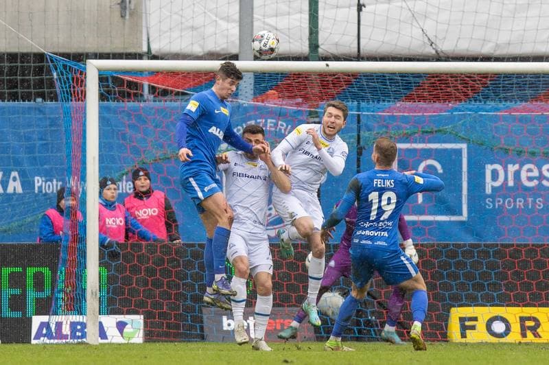 Football. Fortuna I Liga. Ruch Chorzow - Stal Rzeszow. 26.02.2023