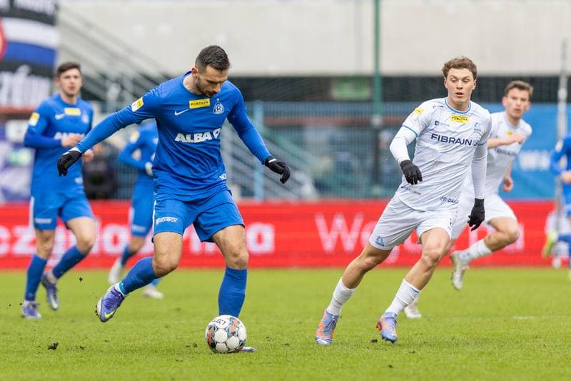 Football. Fortuna I Liga. Ruch Chorzow - Stal Rzeszow. 26.02.2023