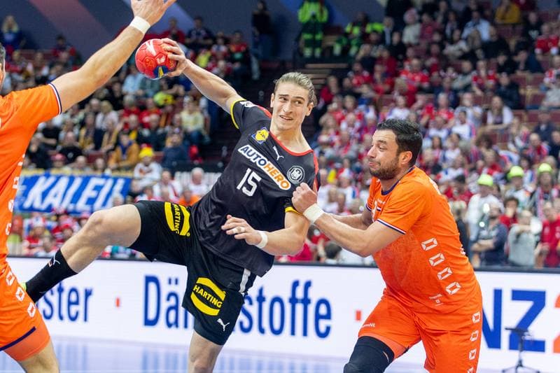 Handball. IHF World Men's Championship. Netherlands - Germany. 21.01.2023